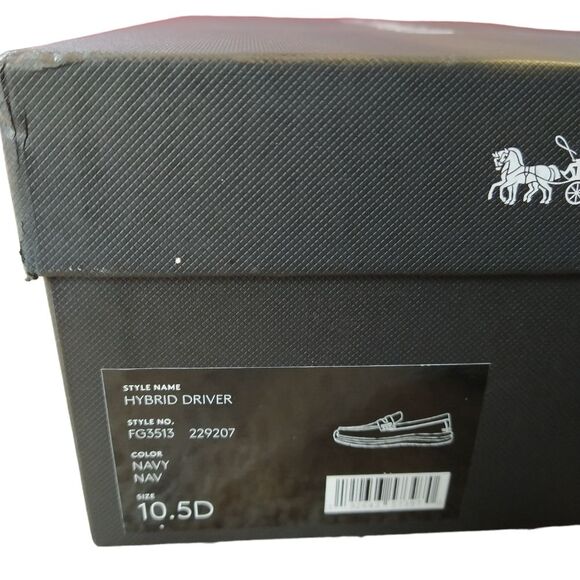 Coach Hybrid Driver Leather Loafers Shoes Size 10 1/2 D main image 10